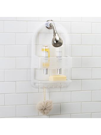 KENNEDY INTERNATIONAL - Plastic Shower Caddy with Suction Cups FROSTY