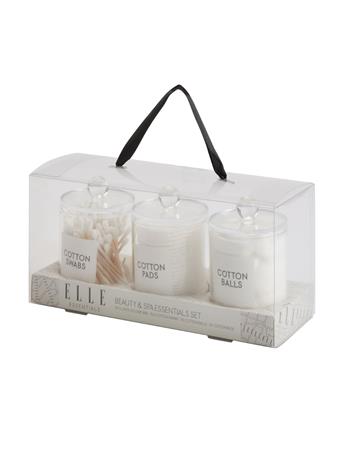 ELLE ESSENTIALS - Beauty & Spa Essentials Set CLEAR