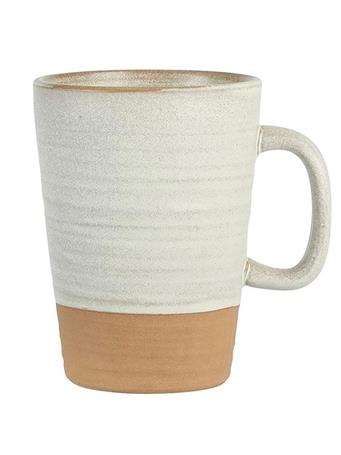 GIBSON HOME - Dreamweaver Round Earthenware Mug CREAM