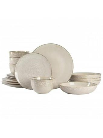 GIBSON HOME - Matisse 16-Piece Dinnerware Set CREAM