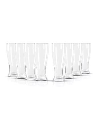 GIBSON HOME - Callum 8-Piece Tall Glass Set CLEAR