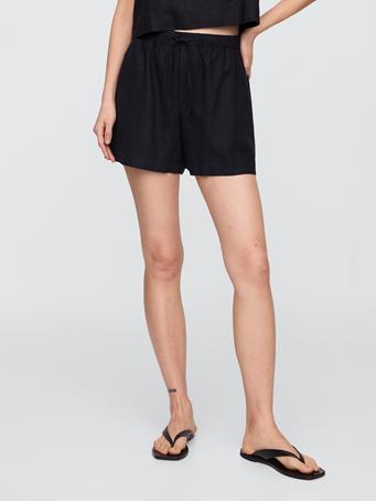 GAP - Linen Shorts BLACK 1