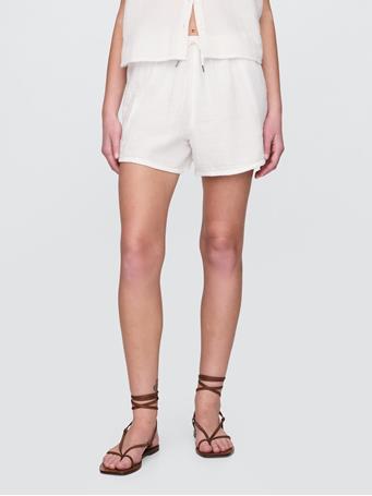 GAP - Cotton Gauze Easy Shorts NEW OFF WHITE