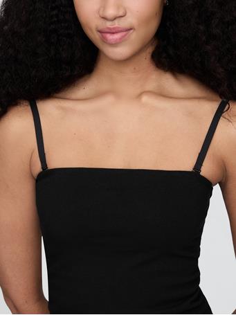 GAP - CloseKnit Cropped Tube Top BLACK