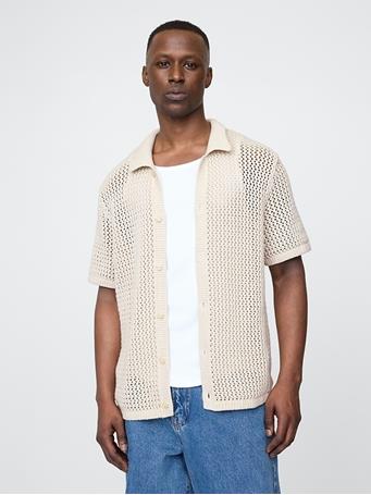GAP - Mesh Sweater Shirt CHINO