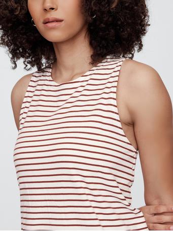GAP - Dress BROWN STRIPE