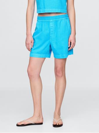 GAP - UltraSoft Denim Easy Shorts TRUE CYAN BLUE 663