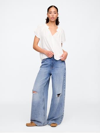 GAP - Blouse OPTIC WHITE V6
