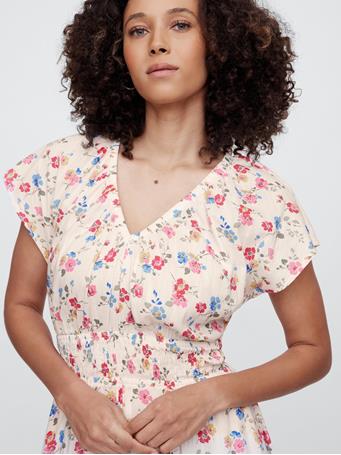 GAP - Dress SP MULTI FLORAL SU25