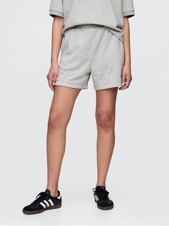 GAP - Logo Dolphin Shorts LIGHT HEATHER GREY B08