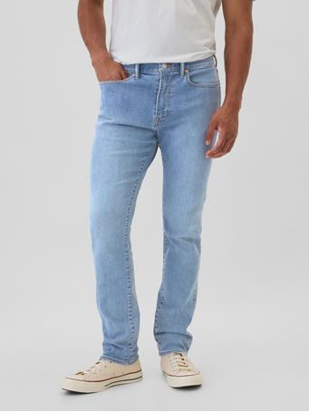 GAP - Athletic Slim Soft Wear Jeans LIGHT WASH