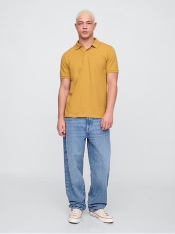 GAP - Stretch Pique Polo Shirt HONEY IM HOME