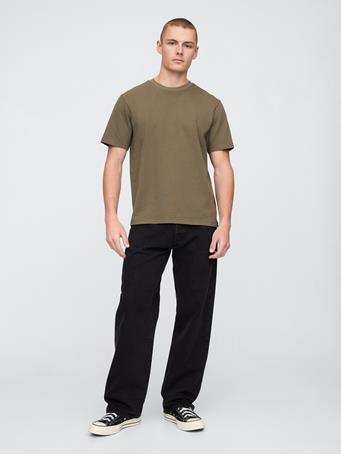 GAP - Heavyweight Original T-Shirt DARK OLIVE