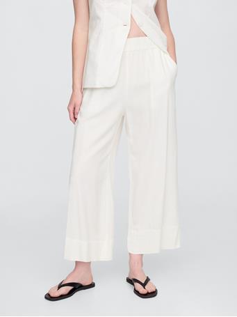 GAP - Linen Pant NEW OFF WHITE