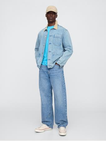 GAP - Everyday Soft Crewneck T-Shirt AQUARIUS