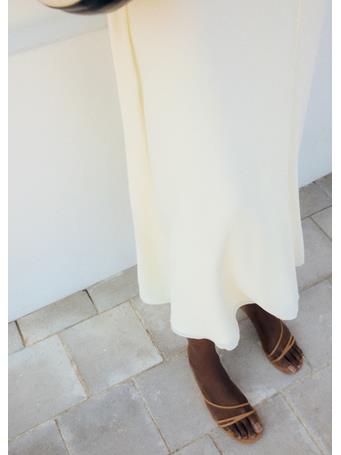 MANGO - Strappy Heeled Sandals LT PASTEL BROWN