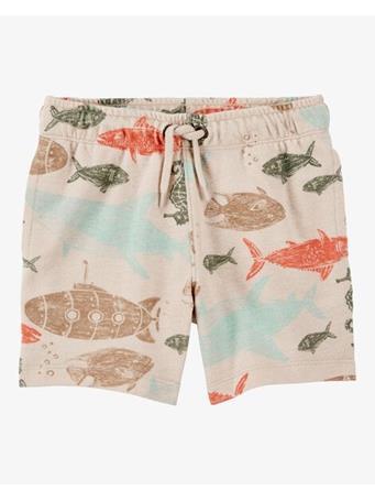 REFABA - Toddler Sea Print Pull-On Shorts MULTI