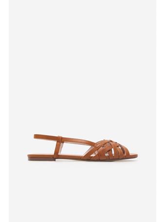TENDAM - Minoran Strips Sandals MEDIUM BROWN