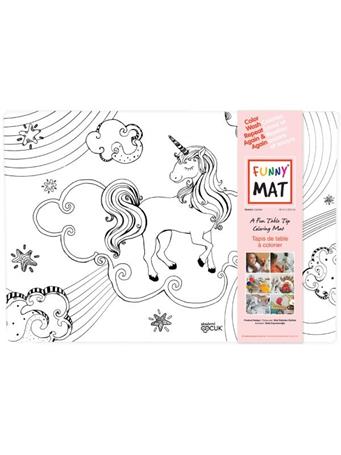 CRESTAR - Unicorn & Mermaid Funny Mat 2-Pack  NO COLOR