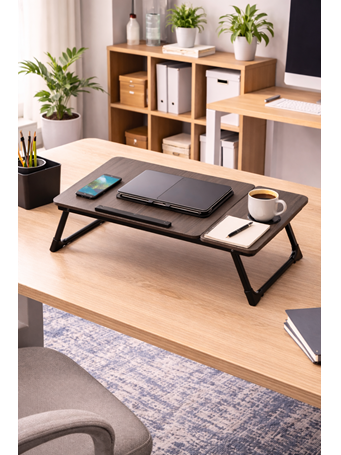 TOWNHOUSE - Desktray Table BROWN