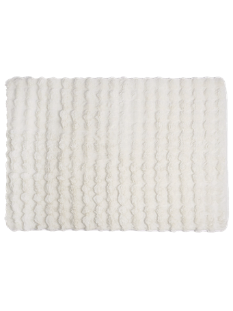 TOWN HOUSE - Bobble Fur Rug TP4 WHITE