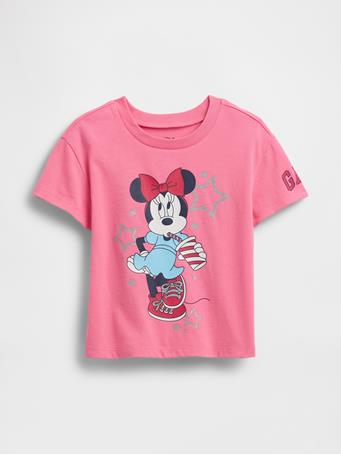 GAP - Disney Baby & Toddler Graphic T-Shirt NEON IMPULSIVE PINK