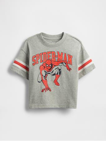 GAP - Baby & Toddler Marvel Graphic T-Shirt LIGHT HEATHER GREY