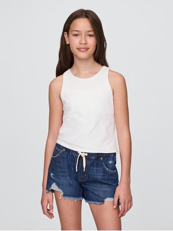 GAP - Kids Shrunken Tank NEW OFF WHITE