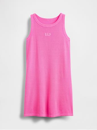 GAP - Kids Logo Tank Dress STANDOUT PINK