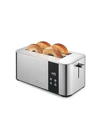 SALTON - Digital Long Slot Toaster STAINLESS STEEL