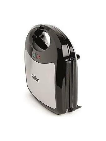 SALTON - 3-in-1 Pocket Sandwich Maker BLACK