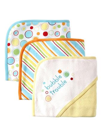 BABYVISION - Luvable Friends Cotton Terry Hooded Towels MULTI