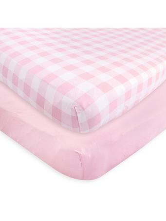 BABYVISION - Touched by Nature Organic Cotton Crib Sheet PINK