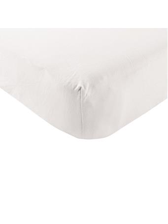 BABYVISION - Touched by Nature Organic Cotton Crib Sheet WHITE