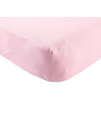 BABYVISION - Touched by Nature Organic Cotton Crib Sheet LIGHT PINK