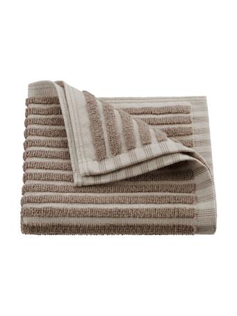 WESTPOINT HOME INC. - Martex Restore Sculpted Stripe Wash Cloth TAN