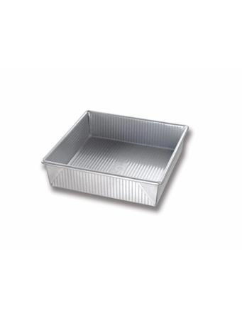 USA PAN - 8-Inch Square Cake Pan SILVER