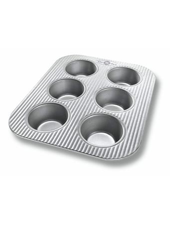 USA PAN - 6-cup Muffin Pan SILVER