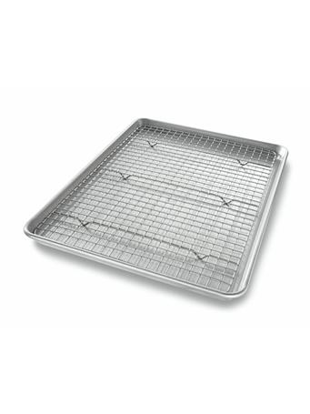 USA PAN - Half Sheet Pan with Baking Rack SILVER
