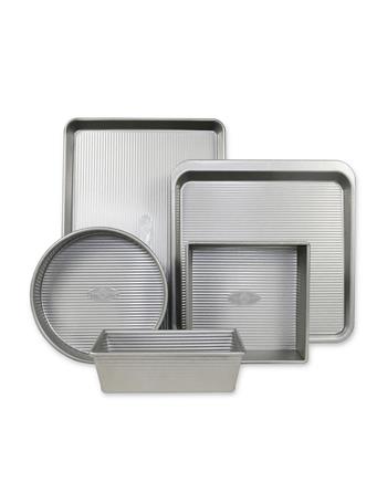 USA PAN - 5-Piece Bakeware Set SILVER