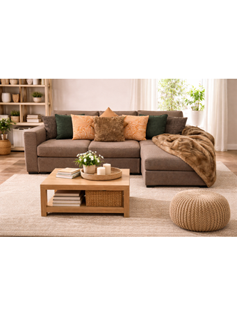 MARINER HOME - Nomad Trundle Sofa With Storage 441 BROWN