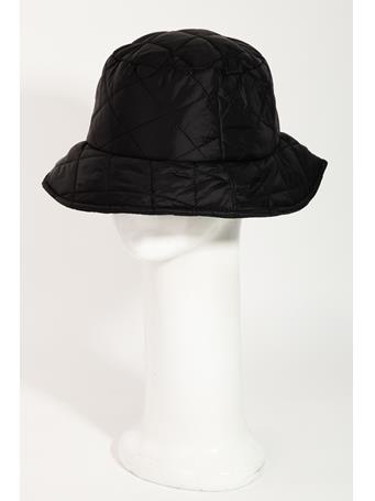 ANARCHY STREET - Simple Quilted Bucket Hat BLACK