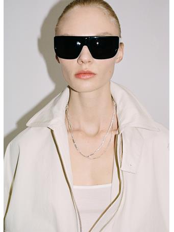 MANGO - Double Pearl Chain Necklace GOLD