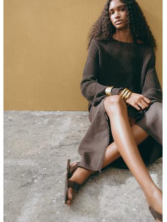 MANGO - Rigid Bracelet With Relief GOLD