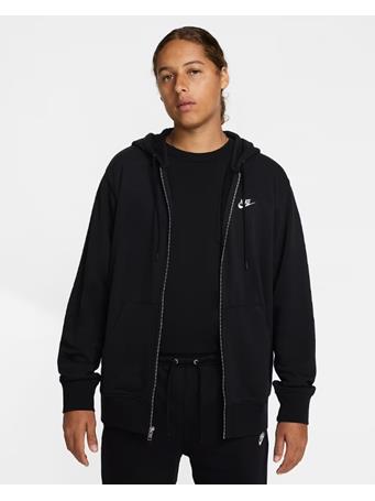 NIKE - Men's Full-Zip French Terry Hoodie BLACK