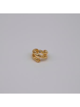 COCO ANGEL - 18K Gold Plated Star Ear Cuff GOLD