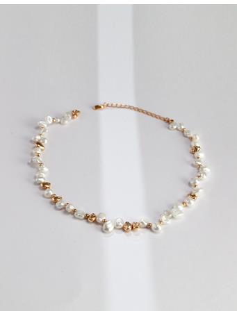 COCO ANGEL - Pearl Necklace GOLD