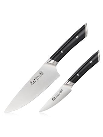 CANGSHAN CUTLERY - Helena Series 2-Piece Starter Knife Set BLACK
