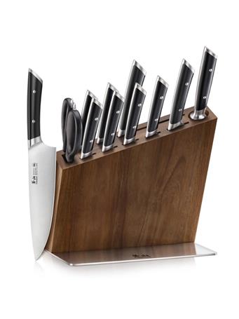 CANGSHAN CUTLERY - Helena Series 12-Piece Knife Block Set BLACK