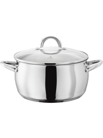 JUDGE - Classic 24cm 4.5 Liter Casserole Dish STAINLESS STEEL